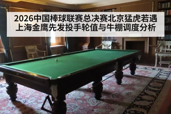 2026中国棒球联赛总决赛北京猛虎若遇上海金鹰先发投手轮值与牛棚调度分析